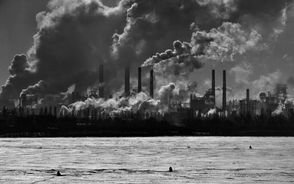 poluarea industrială